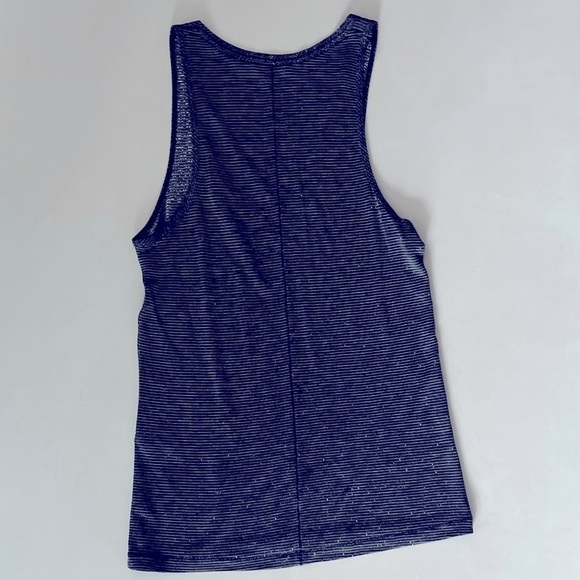 Rag & Bone Silver Metallic Tank Top - Picture 8 of 13